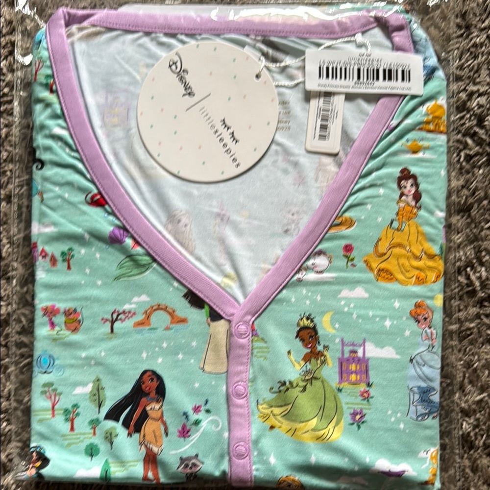 Little Sleepies Disney Princess Pajama Women’s Top
